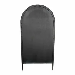 Made in Meubles Armoire arrondie en bois d'orme Alicia