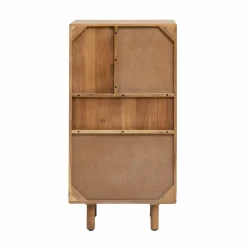 Made in Meubles Armoire en bois d'acacia Tilio