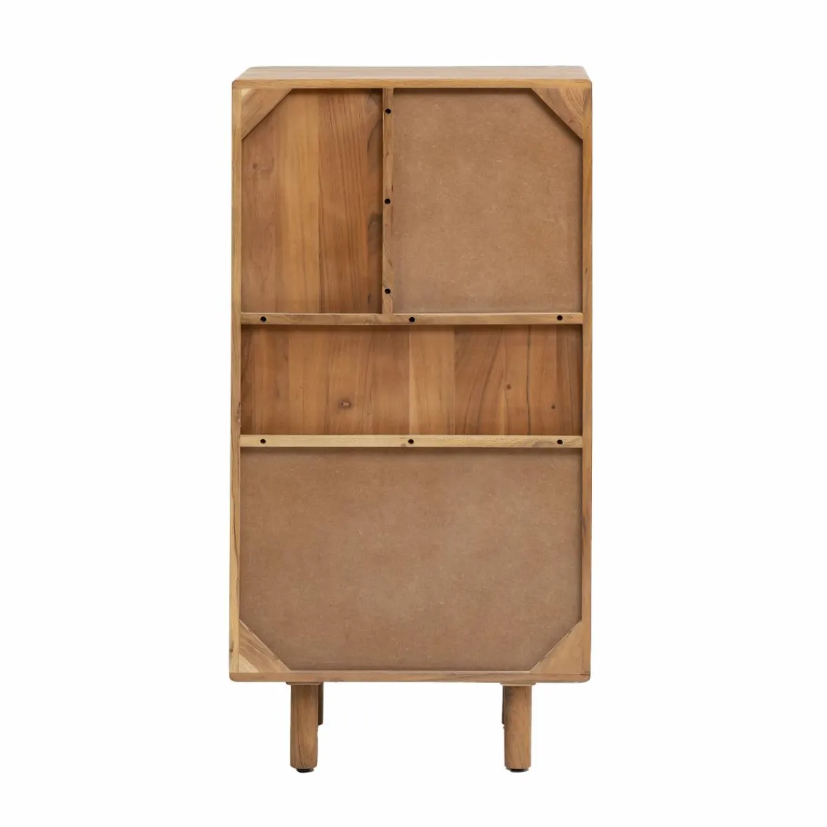 Made in Meubles Armoire en bois d'acacia Tilio