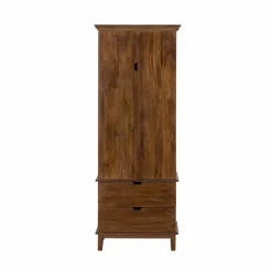 Made in Meubles Armoire en bois de manguier Remick