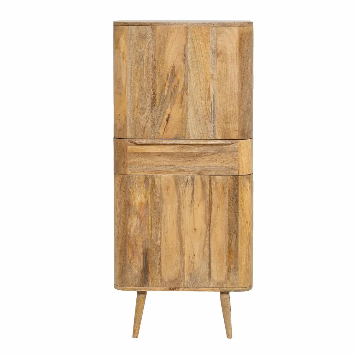 Made in Meubles Armoire en bois de manguier Aléna