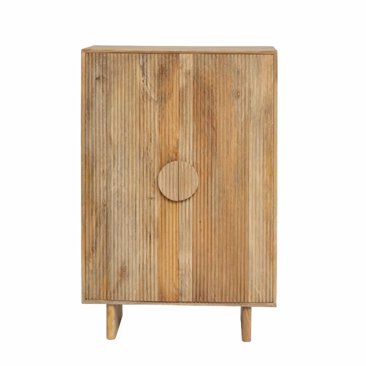 Made in Meubles Armoire en bois de manguier Ewan