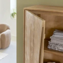 Made in Meubles Armoire en bois de manguier Folia
