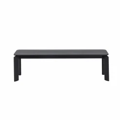Made in Meubles Banc en aluminium gris Apollon