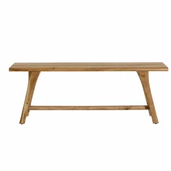 Made in Meubles Banc en bois d'acacia massif Orane