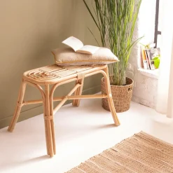 Made in Meubles Banc en rotin Rattan