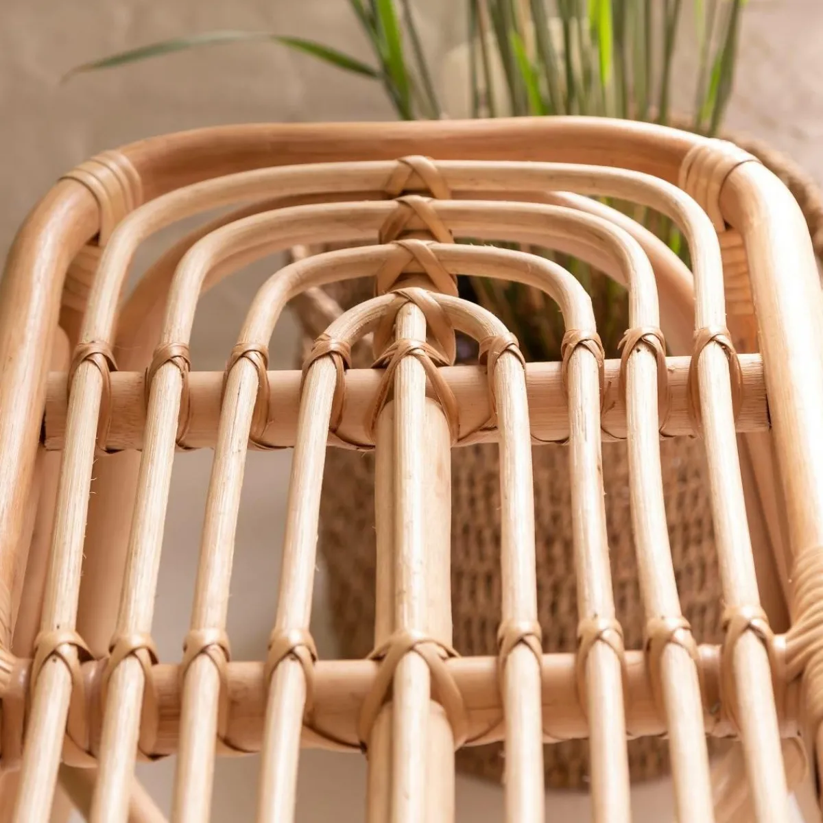 Made in Meubles Banc en rotin Rattan