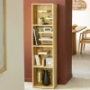 Made in Meubles Bibliothèque en bois de manguier Read