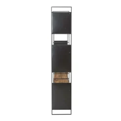 Made in Meubles Bibliothèque en bois recyclé 180 cm Blaise