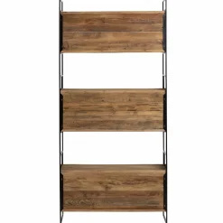 Made in Meubles Bibliothèque en bois recyclé 90 cm Blaise