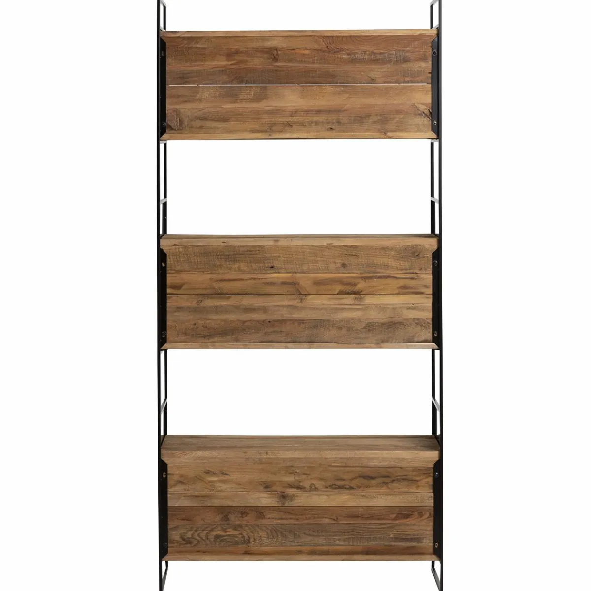 Made in Meubles Bibliothèque en bois recyclé 90 cm Blaise