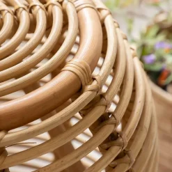 Made in Meubles Bout de canapé en rotin Rattan