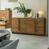 Made in Meubles Buffet 4 portes en bois recyclé Blaise