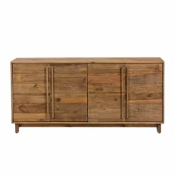 Made in Meubles Buffet 4 portes en bois recyclé Blaise