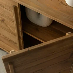 Made in Meubles Buffet 4 portes en bois recyclé Blaise