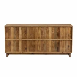 Made in Meubles Buffet 4 portes en bois recyclé Blaise