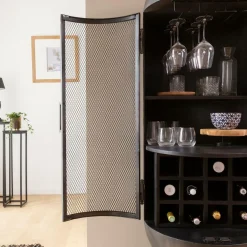 Made in Meubles Buffet bar en métal Locker