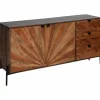 Made in Meubles Buffet en bois d'acacia Elvira