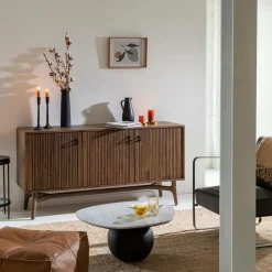 Made in Meubles Buffet en bois d'acacia Elie