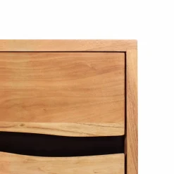 Made in Meubles Buffet en bois d'acacia et métal Mahé