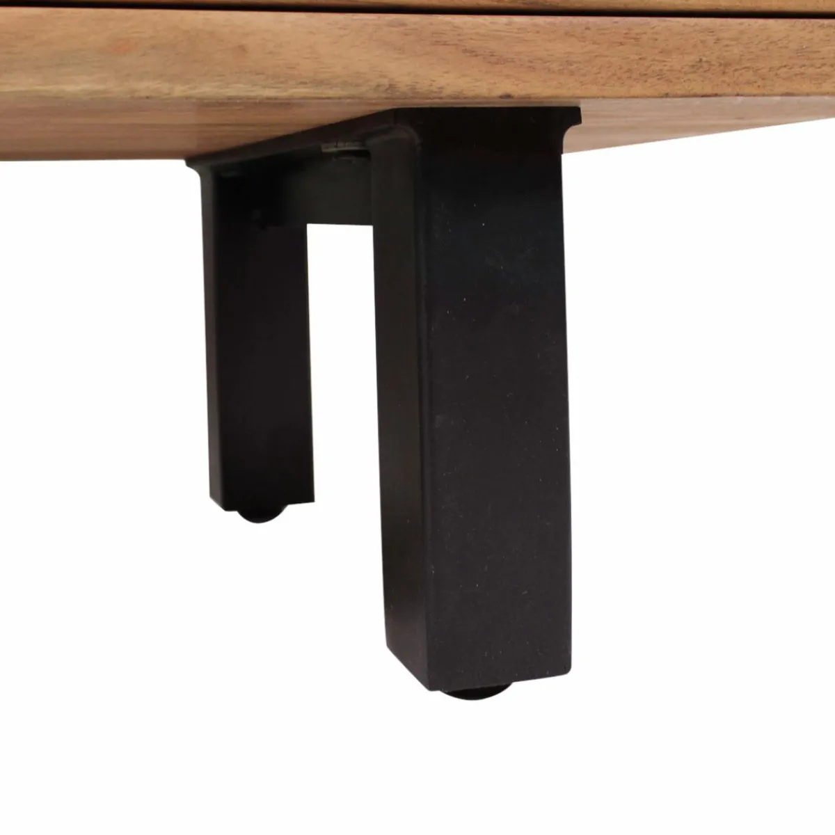 Made in Meubles Buffet en bois d'acacia et métal Mahé