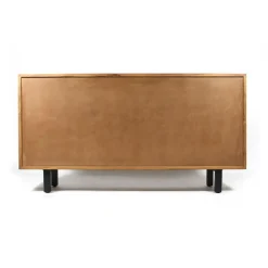 Made in Meubles Buffet en bois d'acacia et métal Mahé
