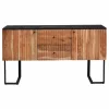Made in Meubles Buffet en bois d'acacia et métal Pippa