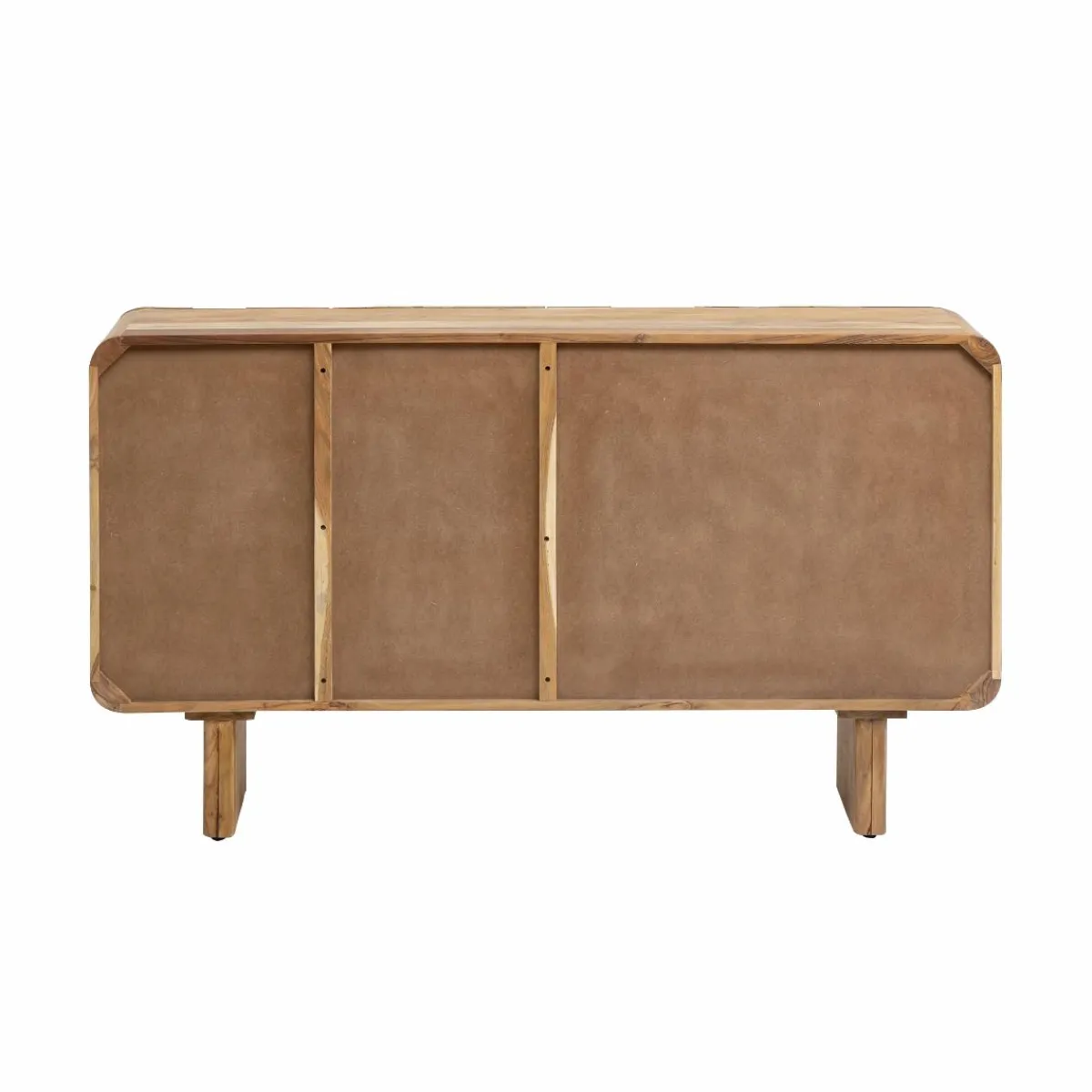 Made in Meubles Buffet en bois d'acacia foncé Tilio