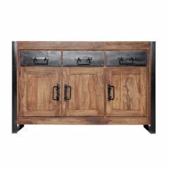 Made in Meubles Buffet en bois d'acacia Havana