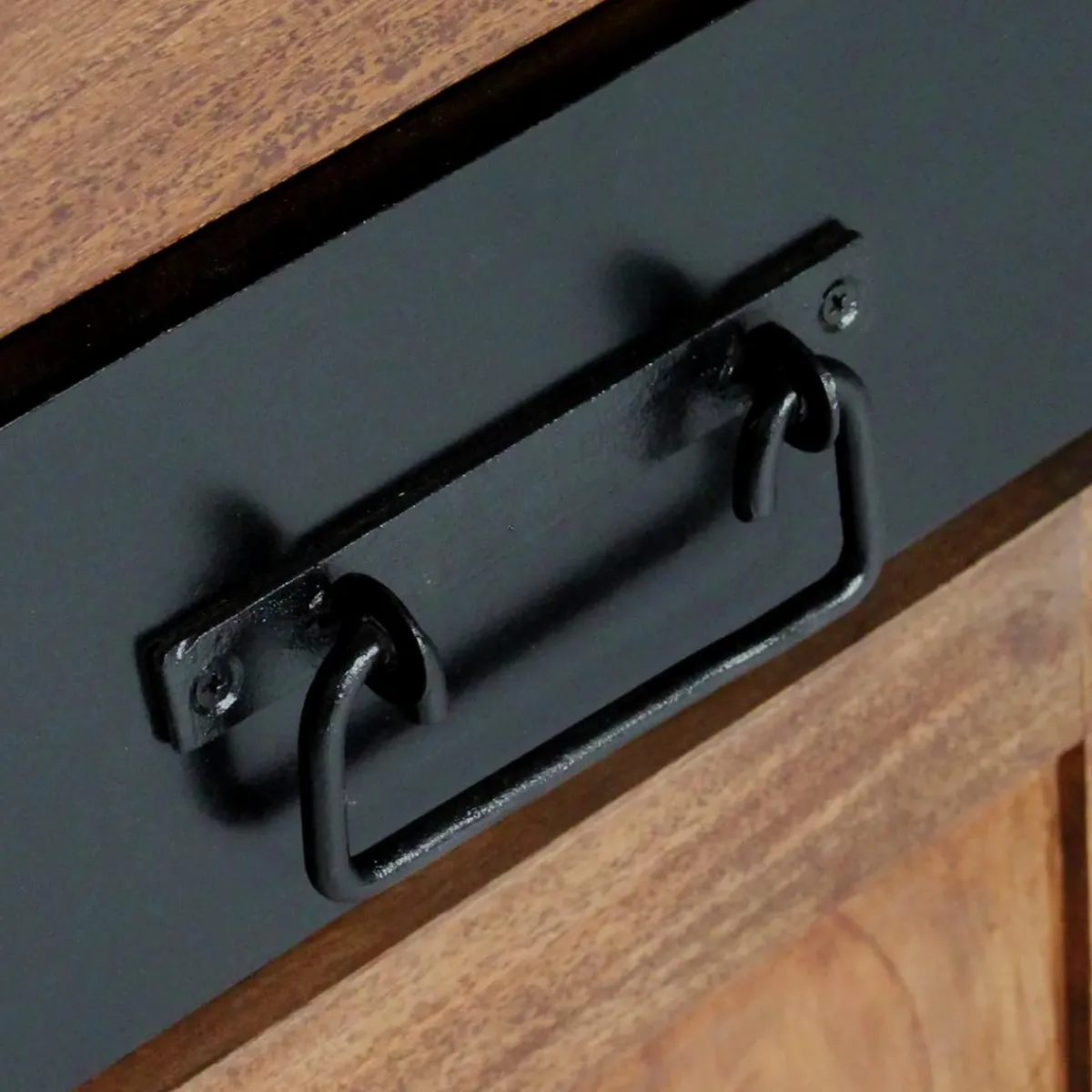 Made in Meubles Buffet en bois d'acacia Havana