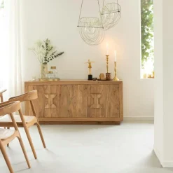 Made in Meubles Buffet en bois d'acacia Lonni