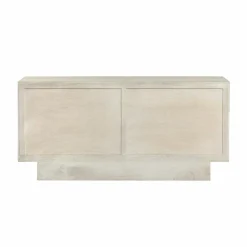 Made in Meubles Buffet en bois de manguier blanchi Miliam