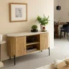 Made in Meubles Buffet en bois de manguier et terrazzo Lou