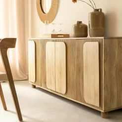 Made in Meubles Buffet en bois de manguier Eros
