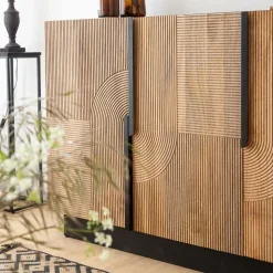 Made in Meubles Buffet en bois de manguier Galliance