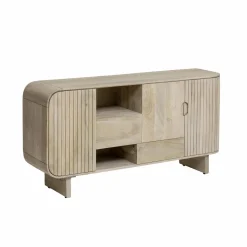 Made in Meubles Buffet en bois de manguier clair Yoni