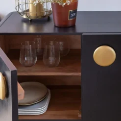 Made in Meubles Buffet en bois de manguier Oscar