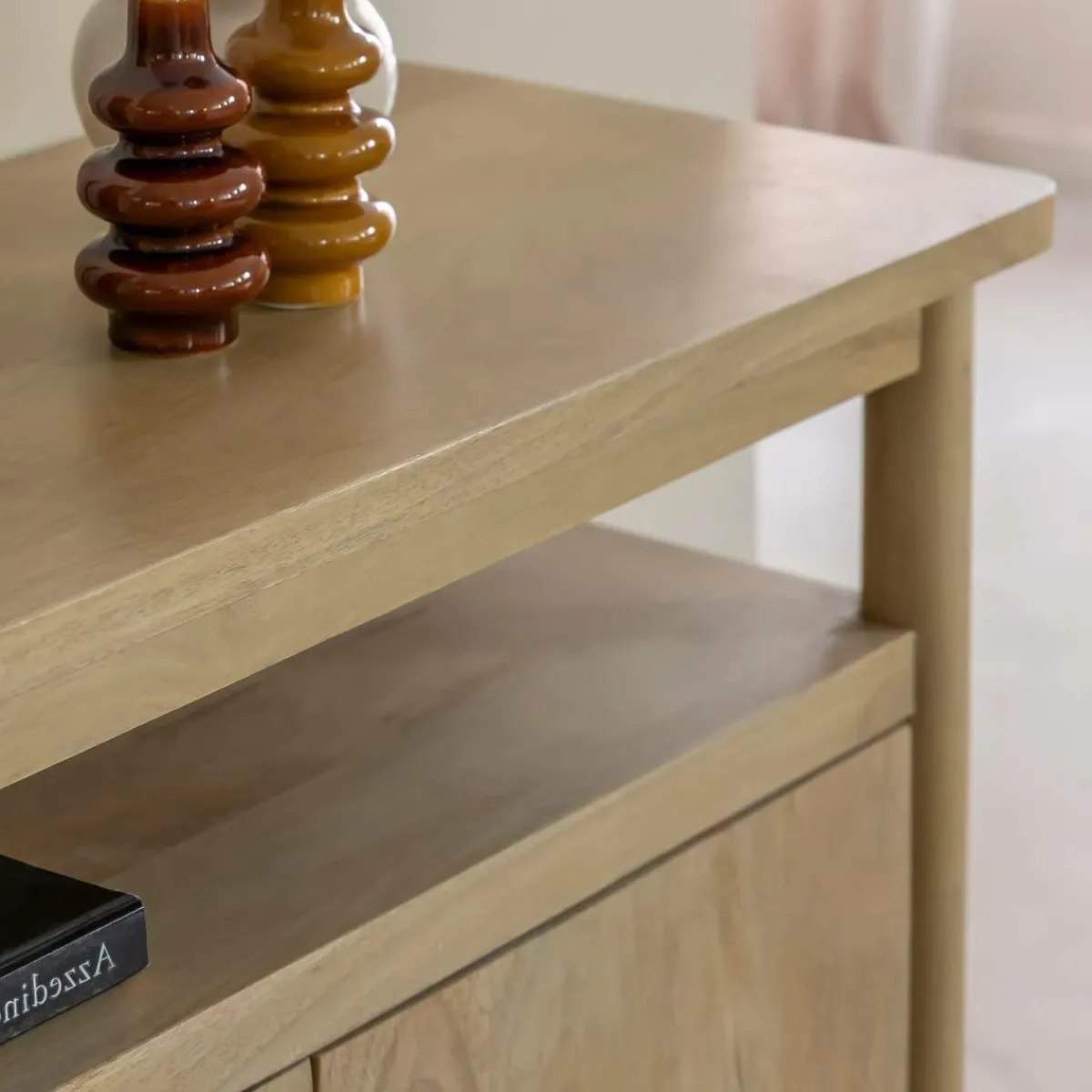 Made in Meubles Buffet en bois de manguier Amara