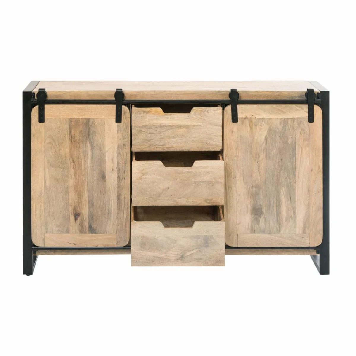 Made in Meubles Buffet en bois de manguier New-York