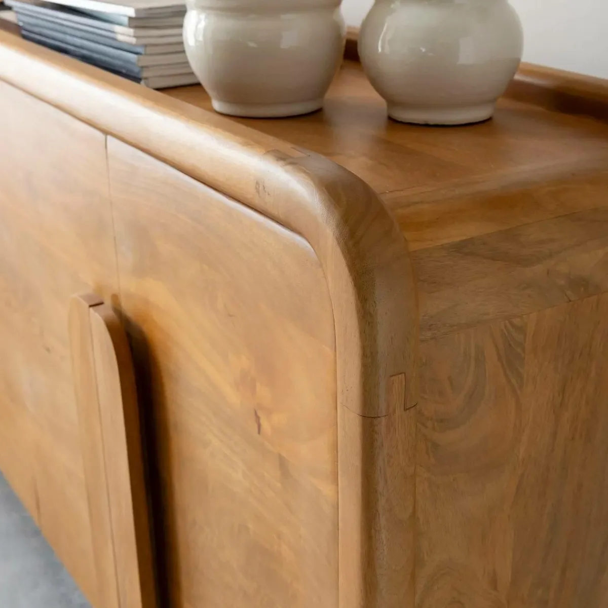 Made in Meubles Buffet en bois de manguier Féodor