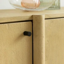 Made in Meubles Buffet en bois de manguier 4 portes Amara