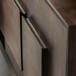 Made in Meubles Buffet en bois de manguier foncé Hestia