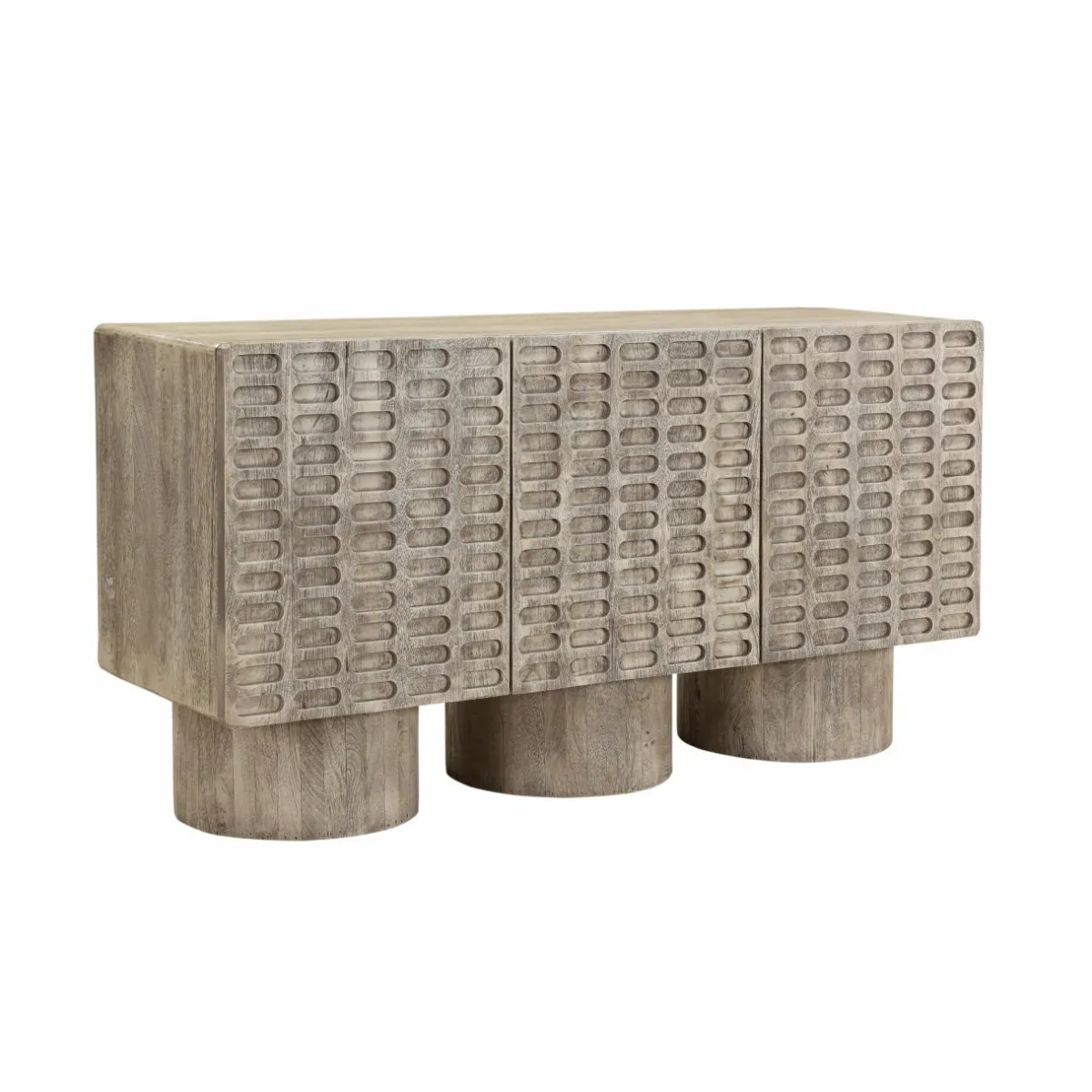 Made in Meubles Buffet en bois de manguier Clara