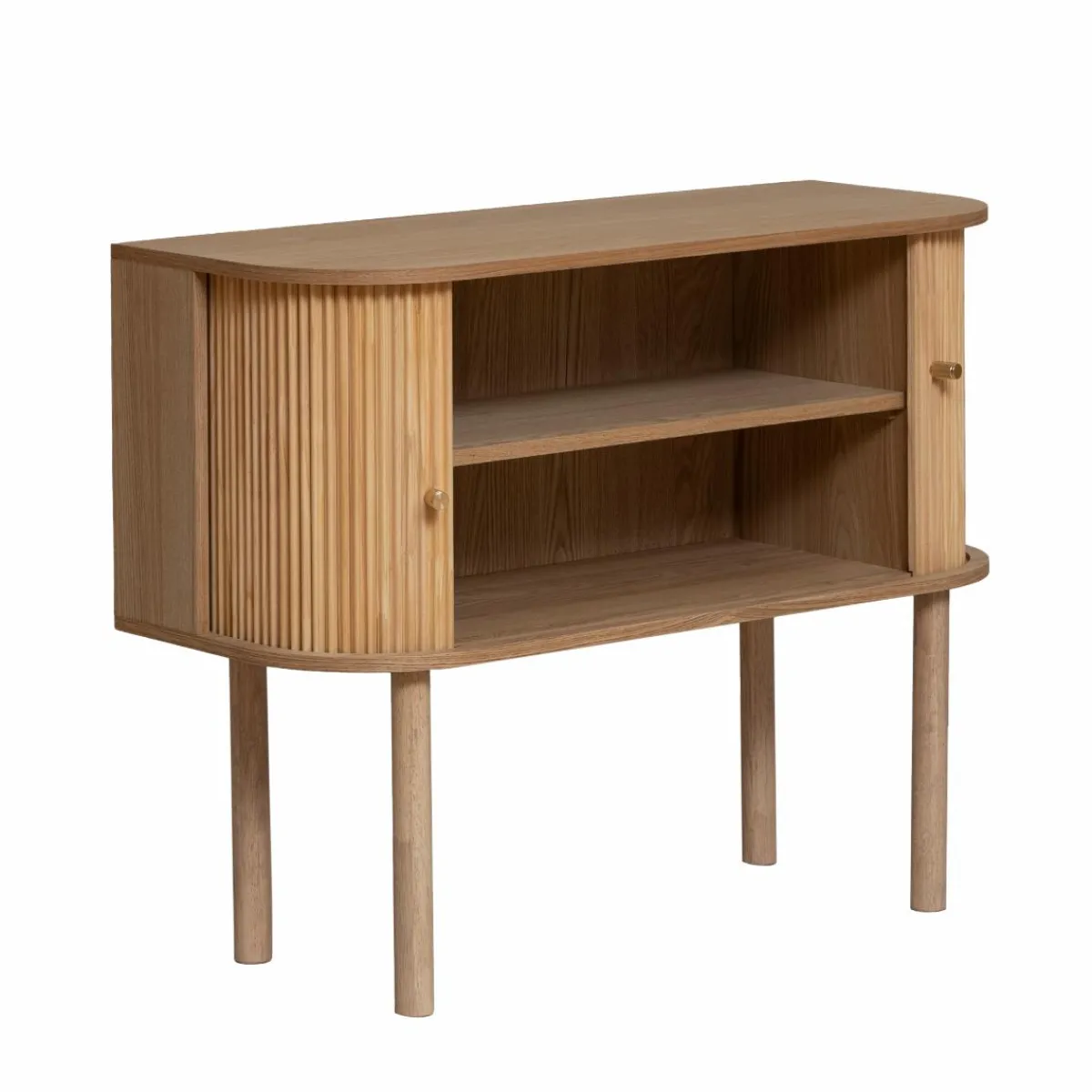 Made in Meubles Buffet en bois de pin clair Colin