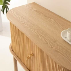 Made in Meubles Buffet en bois de pin clair Colin