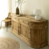 Made in Meubles Buffet en bois recyclé 180 cm Garance