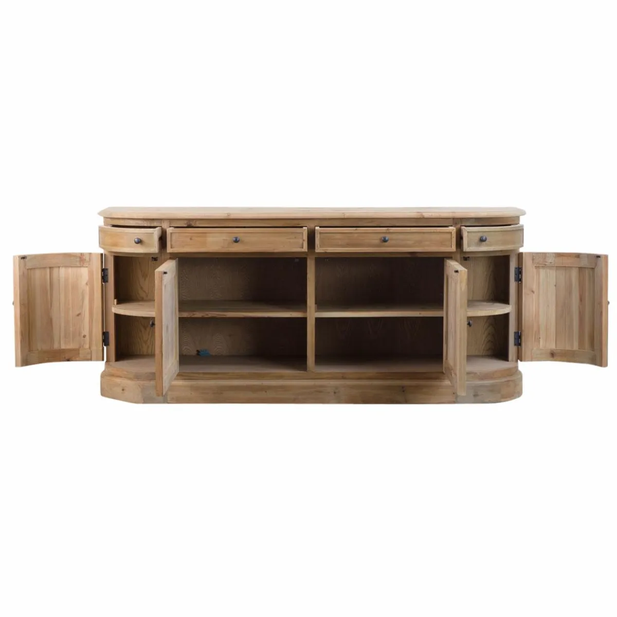 Made in Meubles Buffet en bois recyclé 180 cm Garance