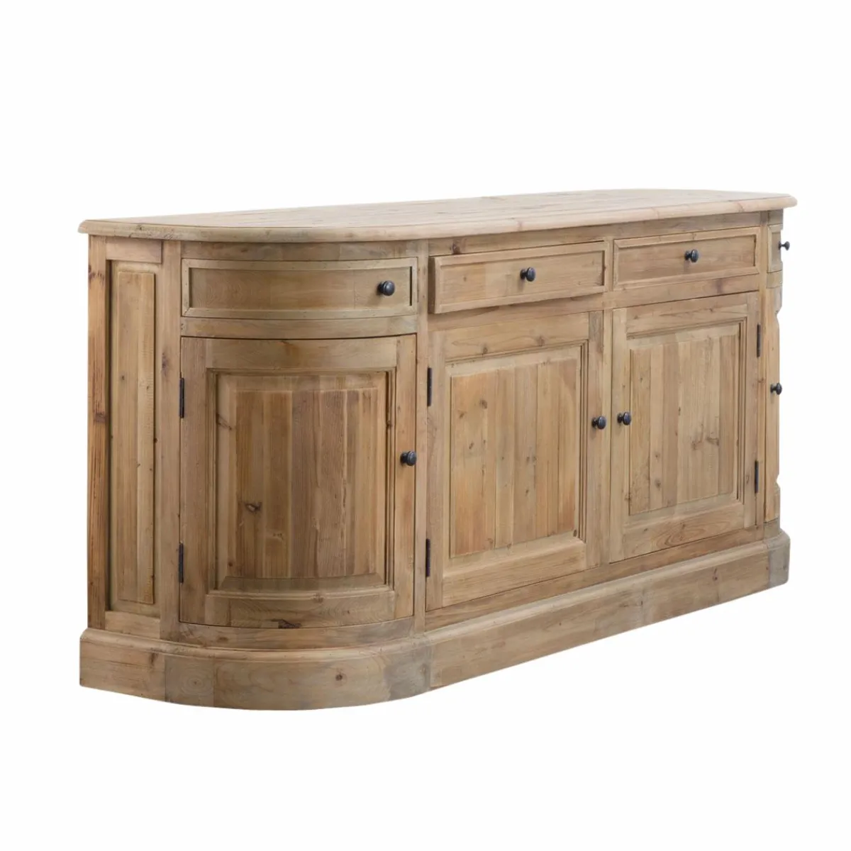 Made in Meubles Buffet en bois recyclé 180 cm Garance