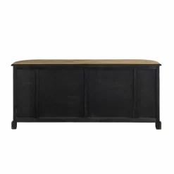 Made in Meubles Buffet en bois recyclé blanchi 180 cm Garance
