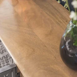 Made in Meubles Buffet enfilade en bois de manguier Sahara